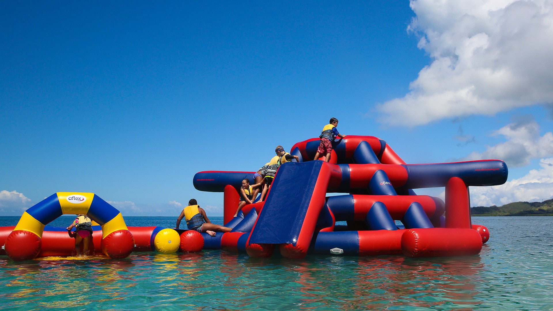 Aqua Adventure 'Action Zone' Inflatable Waterpark