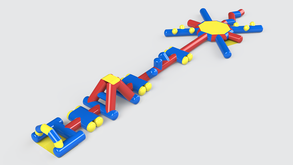 Aqua Adventure 'Star Path' Inflatable Waterpark