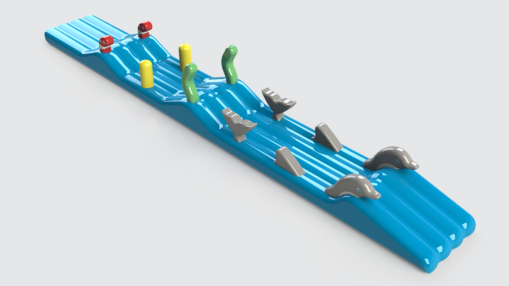 Surf Dolphin with Slide