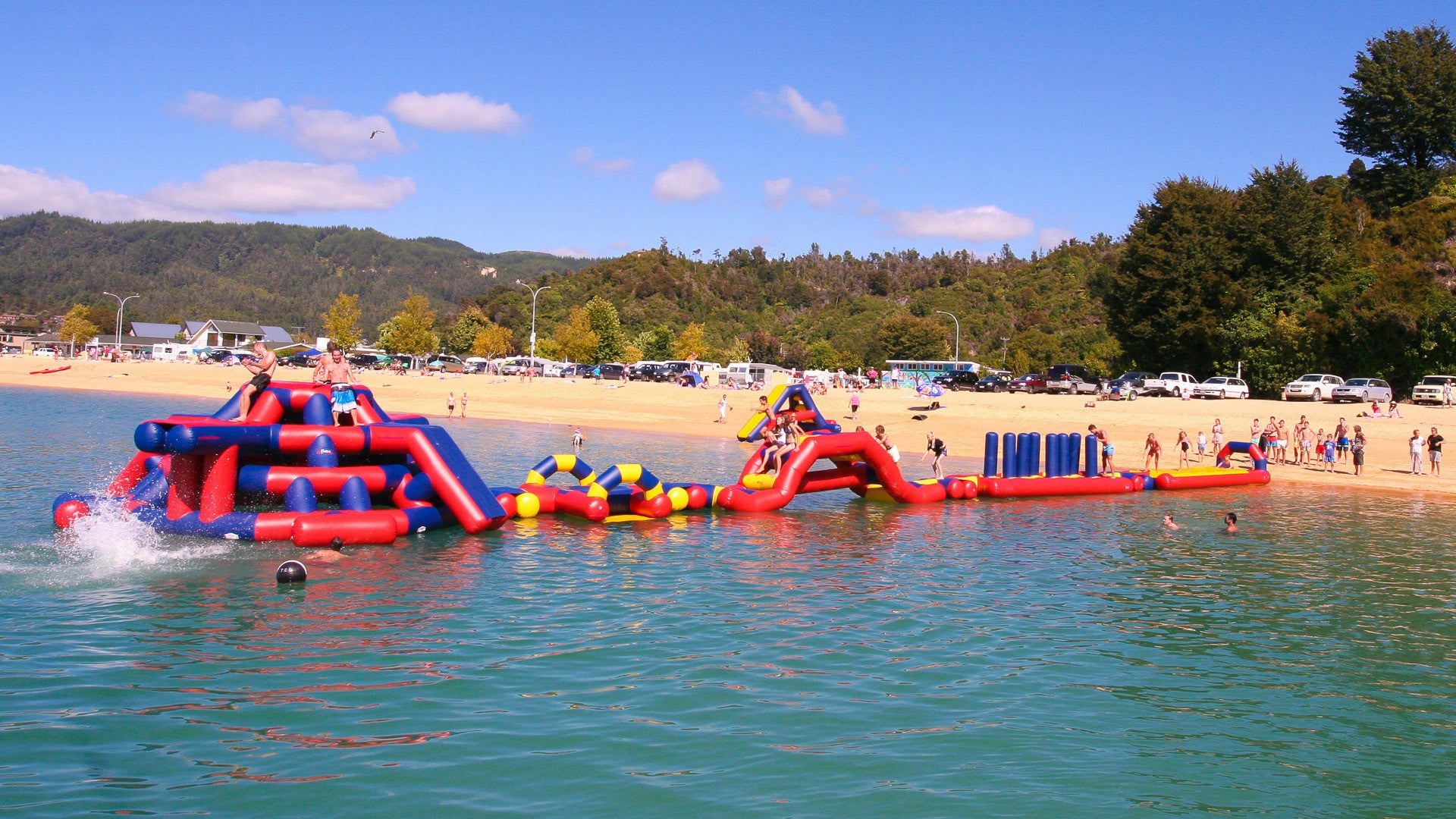 Aqua Adventure 'Kaiteri Challenge' Inflatable Waterpark